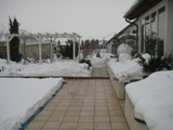 Bschung und Poolterrasse im Winter - 2013 by BRUNELIK.AT